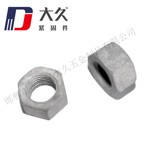 國標(biāo)4.8級(jí)熱鍍鋅螺母