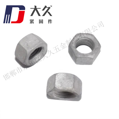 國標(biāo)4.8級(jí)熱鍍鋅螺母